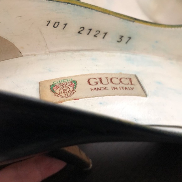 Gucci Vintage Pumps Authentic size 37 B - Picture 4 of 5
